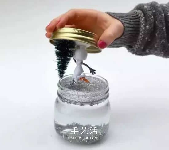 自己動手做圣誕節(jié)禮物 玻璃罐制作漂亮裝飾品 -  www.rpnrmr.com