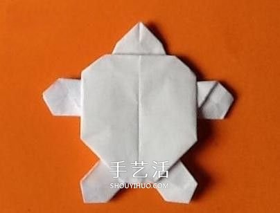 平面烏龜?shù)恼奂埛椒?簡單小烏龜怎么折圖解 -  www.rpnrmr.com