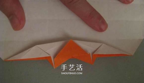 立體南瓜燈的折紙圖解 手工復(fù)雜南瓜燈的折法 -  www.rpnrmr.com