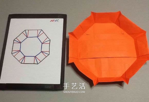 立體南瓜燈的折紙圖解 手工復(fù)雜南瓜燈的折法 -  www.rpnrmr.com