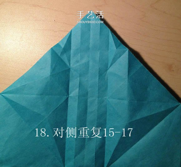 葉蟲的折紙方法圖解 如何折葉子蟲的步驟圖 -  www.rpnrmr.com