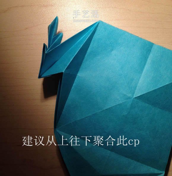 葉蟲的折紙方法圖解 如何折葉子蟲的步驟圖 -  www.rpnrmr.com