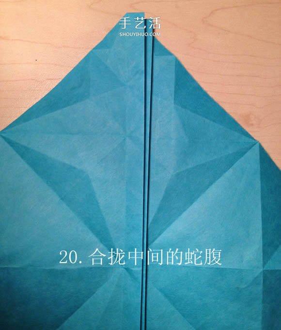 葉蟲的折紙方法圖解 如何折葉子蟲的步驟圖 -  www.rpnrmr.com