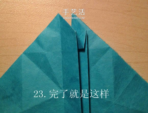 葉蟲的折紙方法圖解 如何折葉子蟲的步驟圖 -  www.rpnrmr.com