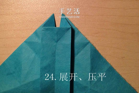 葉蟲的折紙方法圖解 如何折葉子蟲的步驟圖 -  www.rpnrmr.com