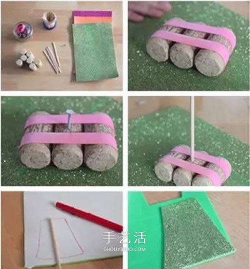 簡單又漂亮小帆船DIY 紅酒瓶塞小船手工制作 -  www.rpnrmr.com