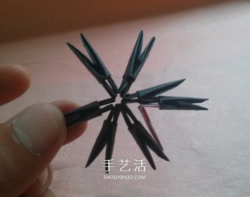 三角插折紙基礎(chǔ)教程：加角的方法圖解 -  www.rpnrmr.com