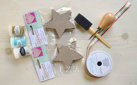簡單又漂亮圣誕星星DIY 自制圣誕樹掛飾星星 -  www.rpnrmr.com