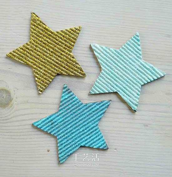 簡單又漂亮圣誕星星DIY 自制圣誕樹掛飾星星 -  www.rpnrmr.com