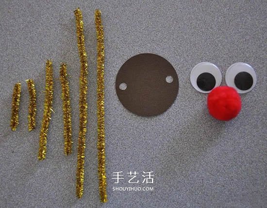 圣誕節(jié)馴鹿的制作方法 幼兒做紙杯馴鹿的教程 -  www.rpnrmr.com