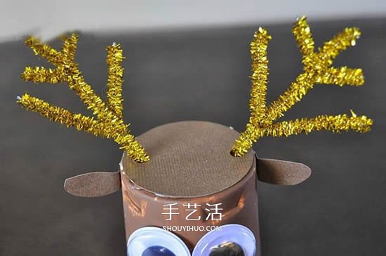 圣誕節(jié)馴鹿的制作方法 幼兒做紙杯馴鹿的教程 -  www.rpnrmr.com