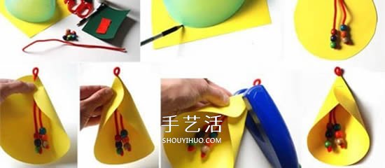 圣誕鈴鐺掛件手工制作 幼兒做圣誕節(jié)鈴鐺教程 -  www.rpnrmr.com