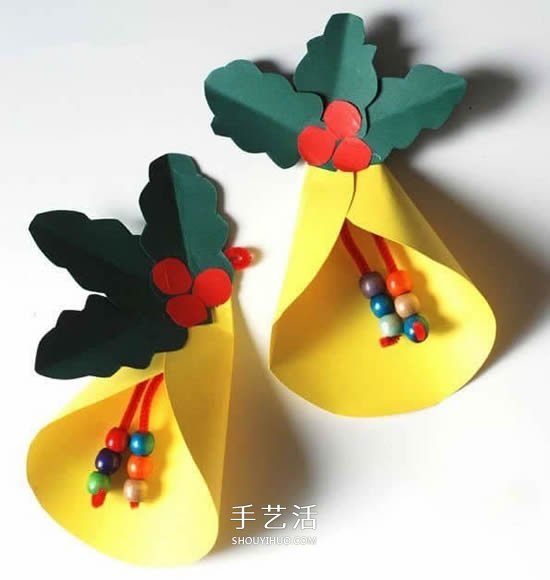 圣誕鈴鐺掛件手工制作 幼兒做圣誕節(jié)鈴鐺教程 -  www.rpnrmr.com