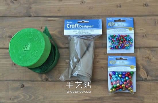 簡單皺紋紙圣誕樹做法 兒童自制圣誕樹的教程 -  www.rpnrmr.com