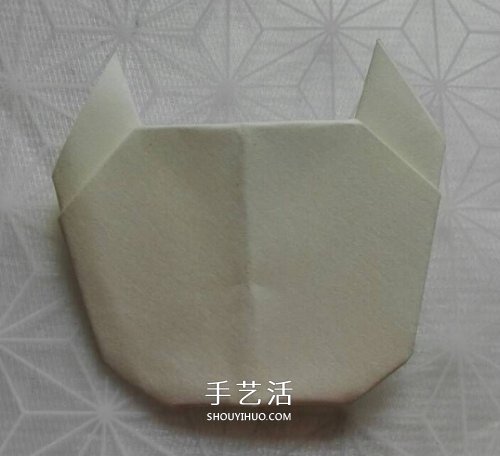 簡單Hello Kitty折紙 兒童折凱蒂貓的教程 -  www.rpnrmr.com