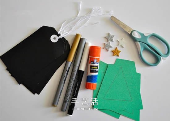 圣誕禮物裝飾標(biāo)簽DIY 漂亮的圣誕樹標(biāo)簽制作 -  www.rpnrmr.com