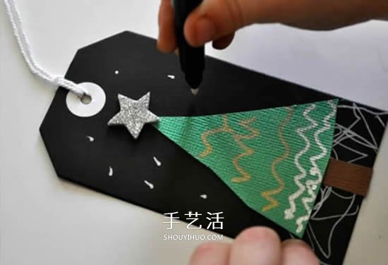 圣誕禮物裝飾標(biāo)簽DIY 漂亮的圣誕樹標(biāo)簽制作 -  www.rpnrmr.com