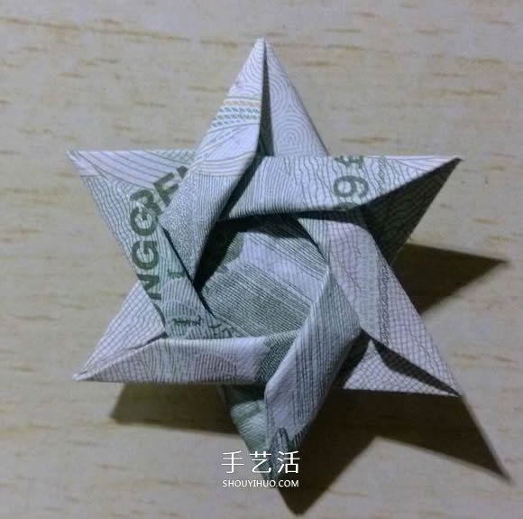 一元紙幣折紙六角星 復(fù)雜紙幣六角星星折法 -  www.rpnrmr.com