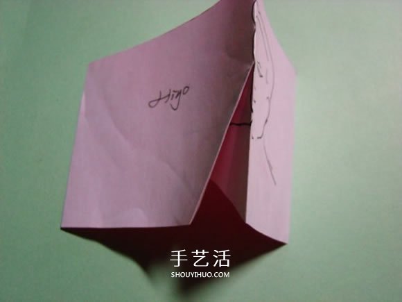 怎么折紙人物頭像圖解 戴帽子的人折法過程 -  www.rpnrmr.com