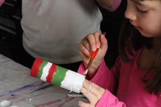 衛(wèi)生紙筒手工制作蠟燭 幼兒園圣誕節(jié)蠟燭做法 -  www.rpnrmr.com