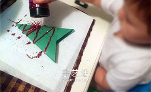 簡(jiǎn)單圣誕樹掛飾的做法 用衛(wèi)生紙筒做圣誕樹 -  www.rpnrmr.com