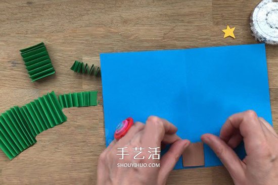 圣誕樹立體賀卡做法 手工立體圣誕樹賀卡制作 -  www.rpnrmr.com