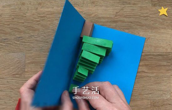 圣誕樹立體賀卡做法 手工立體圣誕樹賀卡制作 -  www.rpnrmr.com