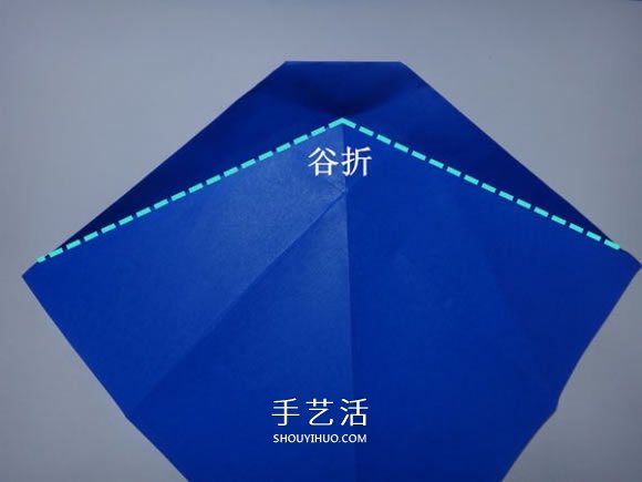 企鵝母子的折法圖解 一張紙折兩只企鵝步驟 -  www.rpnrmr.com