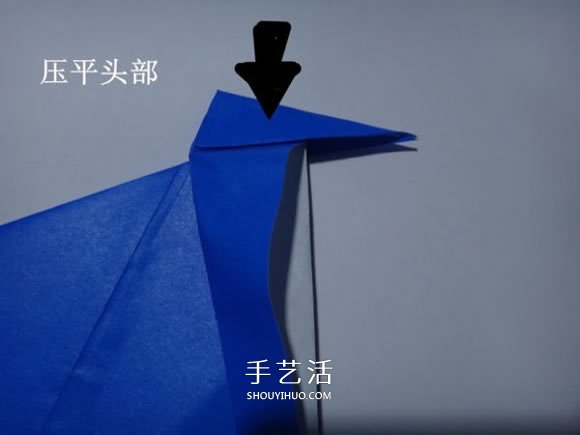 企鵝母子的折法圖解 一張紙折兩只企鵝步驟 -  www.rpnrmr.com