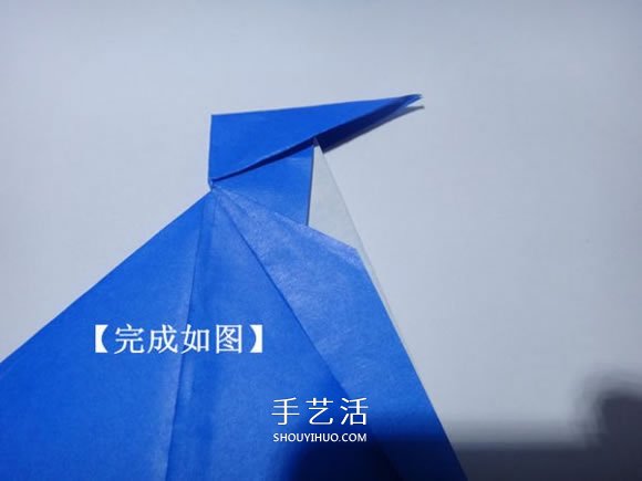 企鵝母子的折法圖解 一張紙折兩只企鵝步驟 -  www.rpnrmr.com