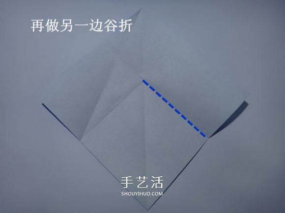 企鵝母子的折法圖解 一張紙折兩只企鵝步驟 -  www.rpnrmr.com