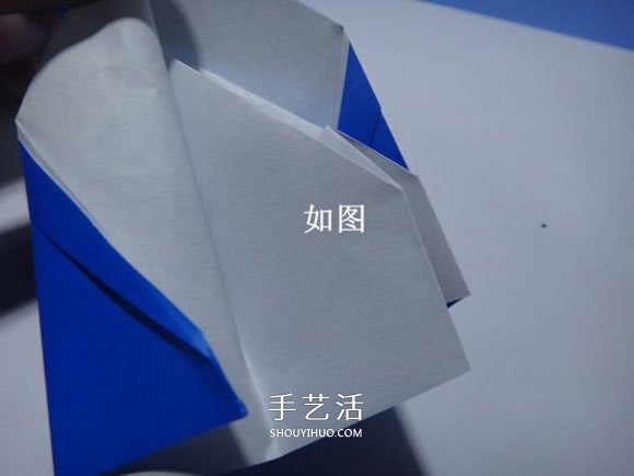 企鵝母子的折法圖解 一張紙折兩只企鵝步驟 -  www.rpnrmr.com