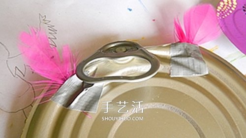 奶粉罐蓋子的廢物利用 手工制作可愛貓頭鷹 -  www.rpnrmr.com