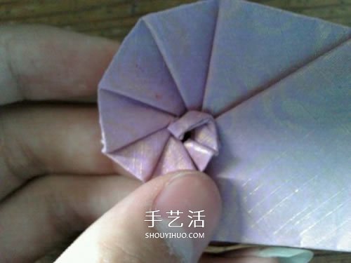 看著有點(diǎn)像羊角！手工蝸牛殼折紙方法圖解 -  www.rpnrmr.com