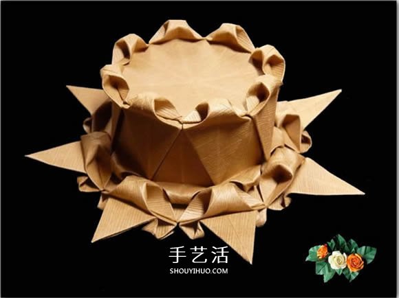 生日快到了？漂亮的雙層生日蛋糕折紙送給你 -  www.rpnrmr.com