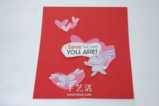 可愛又漂亮！卡通情人節(jié)賀卡的制作方法教程 -  www.rpnrmr.com