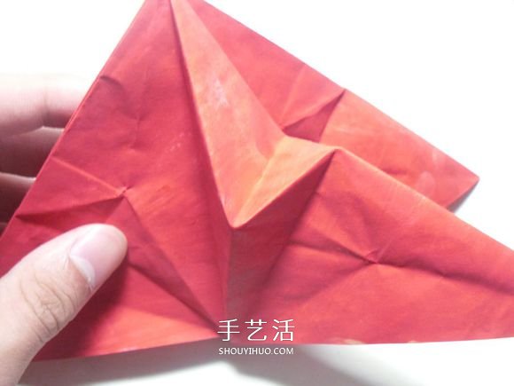 手工篝火的折紙方法 怎么折紙火焰圖解教程 -  www.rpnrmr.com