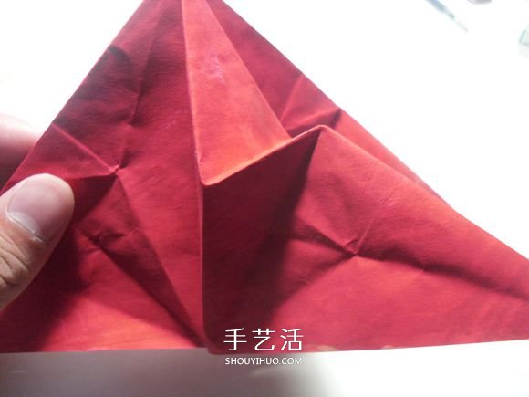 手工篝火的折紙方法 怎么折紙火焰圖解教程 -  www.rpnrmr.com