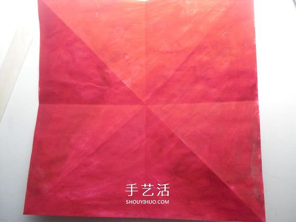 手工篝火的折紙方法 怎么折紙火焰圖解教程 -  www.rpnrmr.com