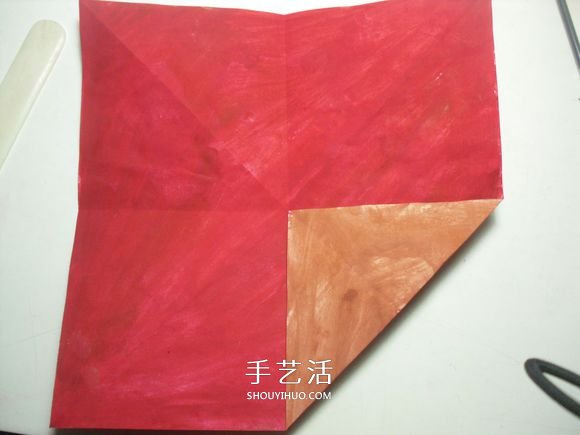 手工篝火的折紙方法 怎么折紙火焰圖解教程 -  www.rpnrmr.com