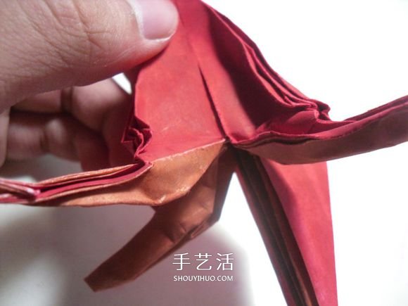手工篝火的折紙方法 怎么折紙火焰圖解教程 -  www.rpnrmr.com