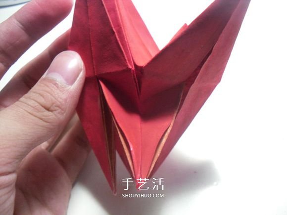 手工篝火的折紙方法 怎么折紙火焰圖解教程 -  www.rpnrmr.com
