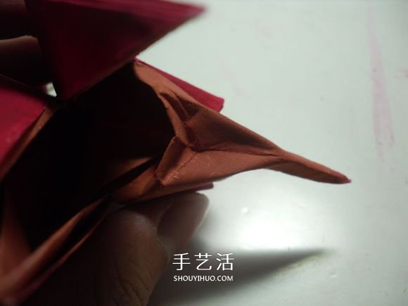手工篝火的折紙方法 怎么折紙火焰圖解教程 -  www.rpnrmr.com