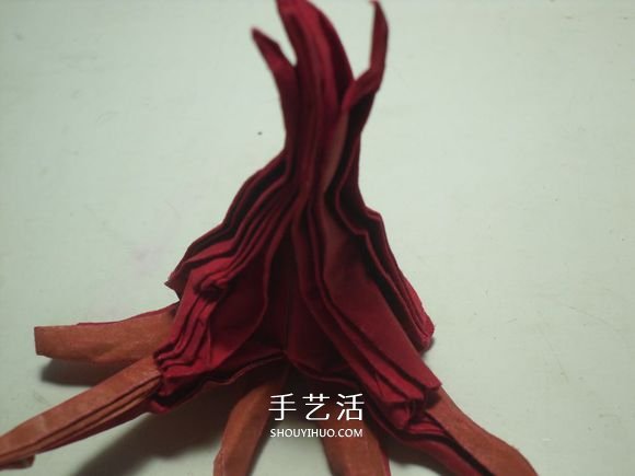 手工篝火的折紙方法 怎么折紙火焰圖解教程 -  www.rpnrmr.com