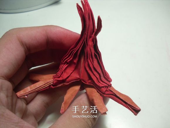 手工篝火的折紙方法 怎么折紙火焰圖解教程 -  www.rpnrmr.com