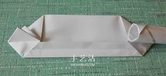 簡(jiǎn)單現(xiàn)代兵器折紙教程 可愛(ài)小坦克的折法圖解 -  www.rpnrmr.com