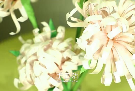 重陽(yáng)節(jié)手工制作 彩紙做立體菊花的方法圖解 -  www.rpnrmr.com