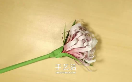 重陽(yáng)節(jié)手工制作 彩紙做立體菊花的方法圖解 -  www.rpnrmr.com