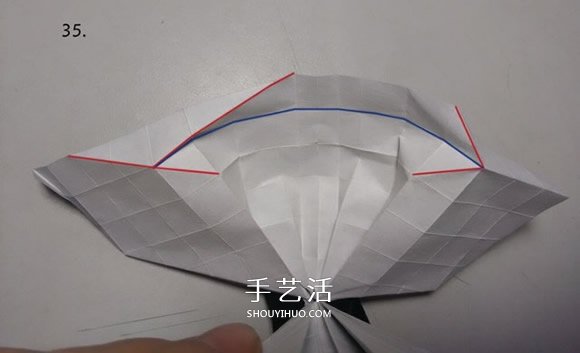 折紙蝴蝶的詳細步驟圖 手工菜粉蝶的折法圖解 -  www.rpnrmr.com