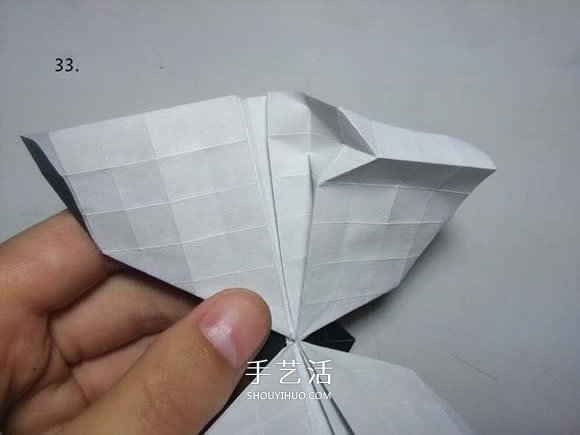 折紙蝴蝶的詳細步驟圖 手工菜粉蝶的折法圖解 -  www.rpnrmr.com